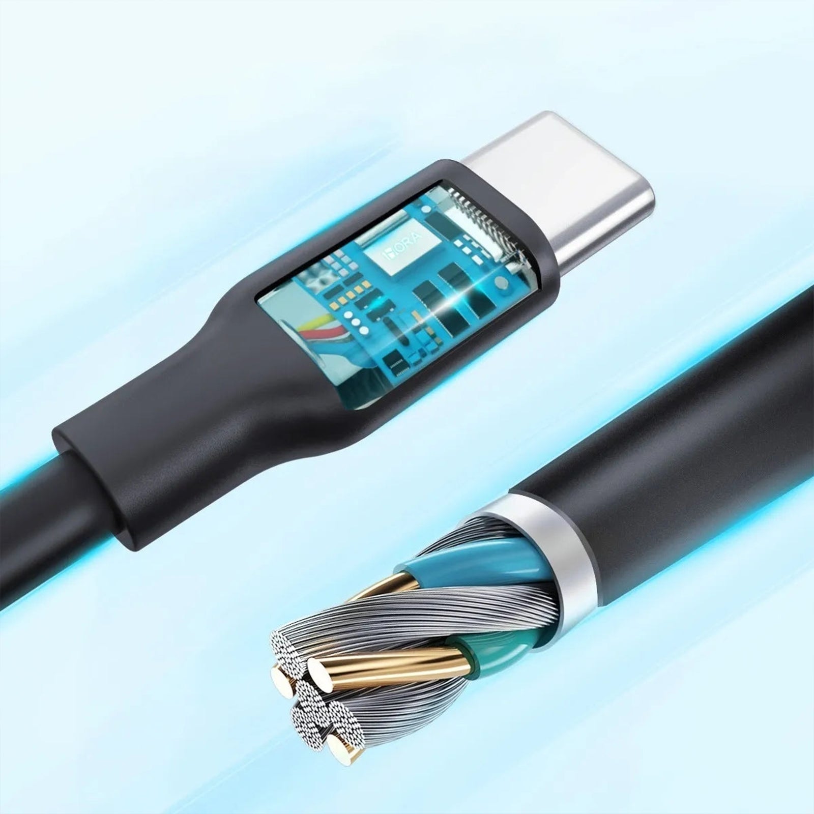 1Hora Cable Lightning 2.1A 1M CAB273