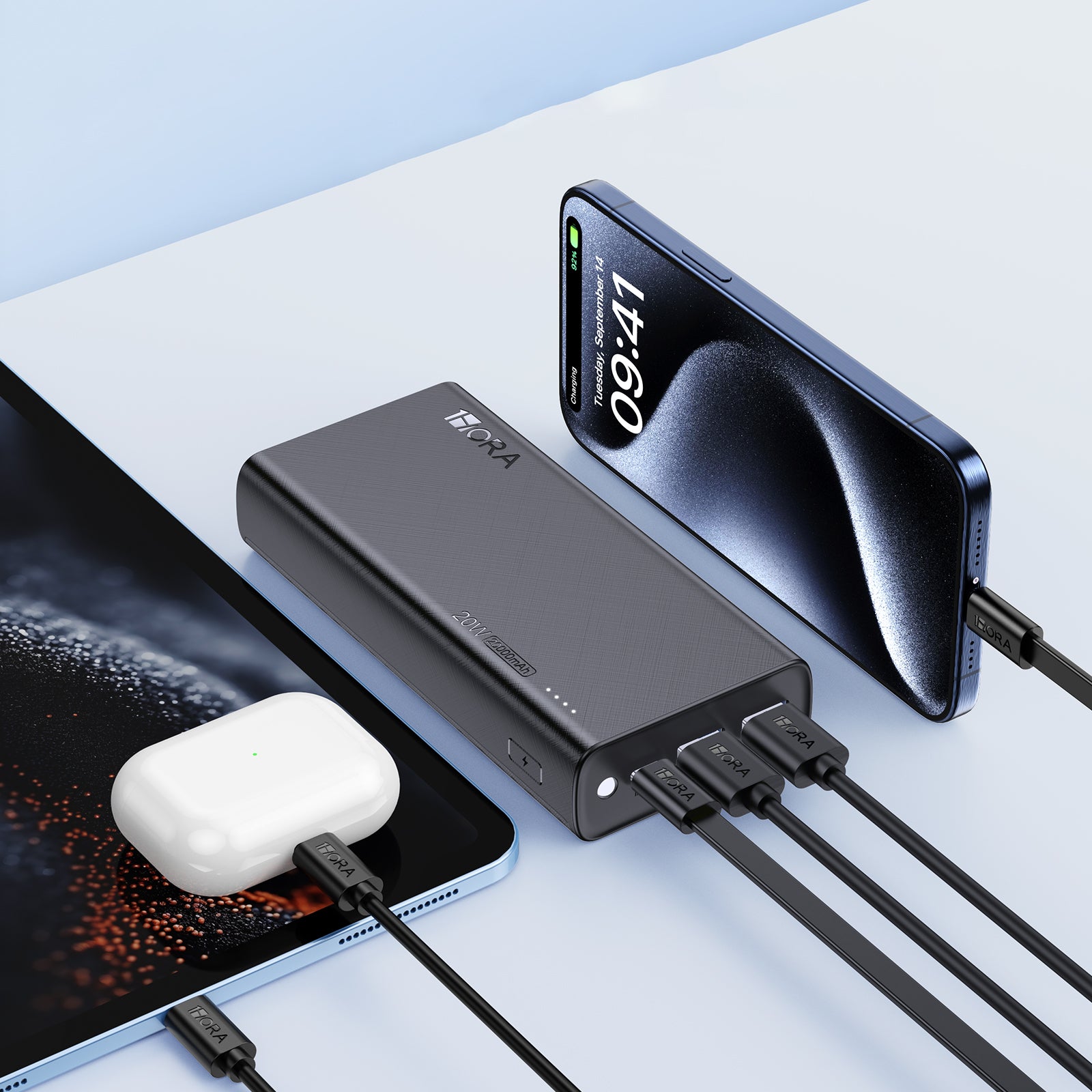 1 Hora Power Bank 20000mAh GAR158