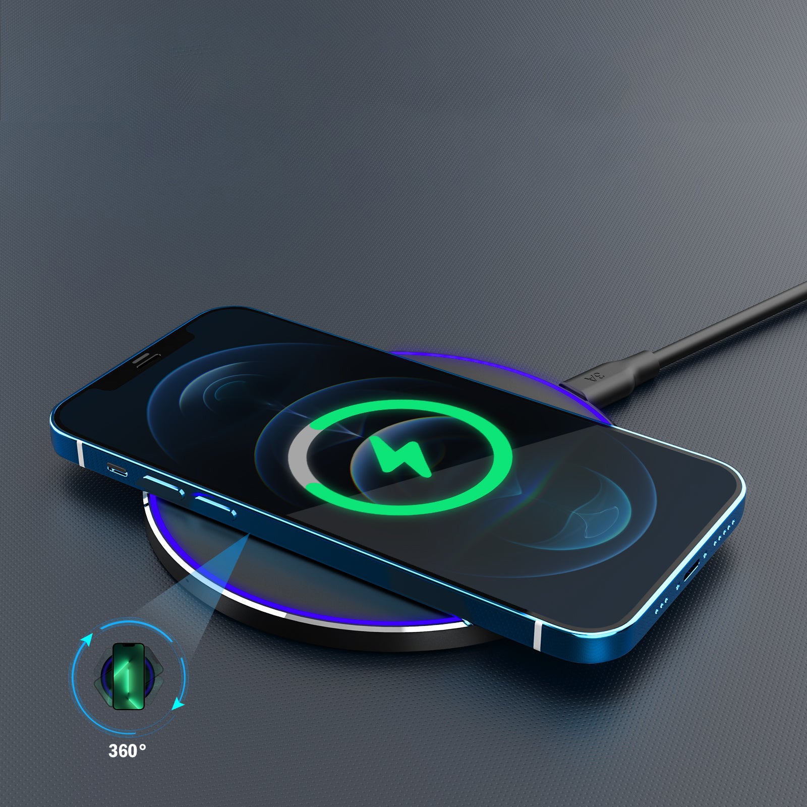 1 Hora Wireless Charger Fast Charging 15W GAR151