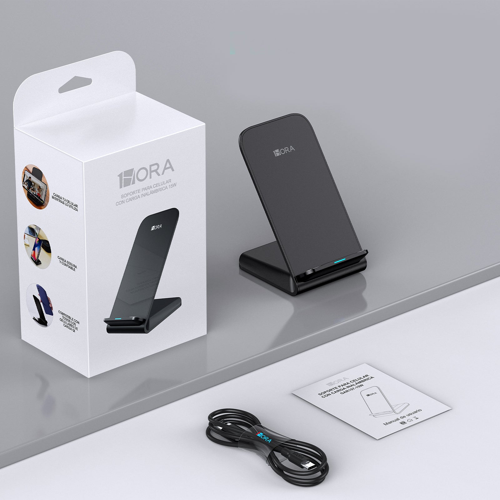 1 Hora Wireless Charger 15W GAR157