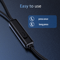 1 Hora Wired Headphones 3.5mm AUT117