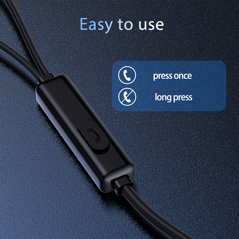 1 Hora Wired Headphones 3.5mm AUT117