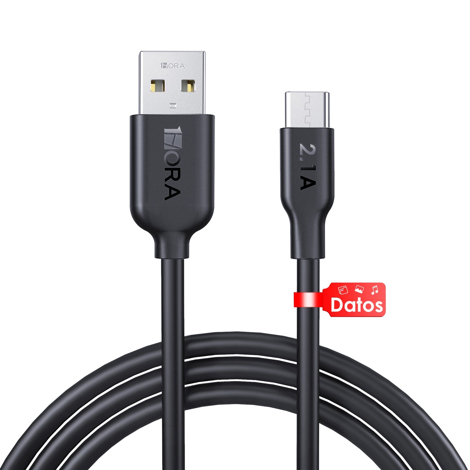 1Hora Cable Lightning 2.1A 1M CAB273